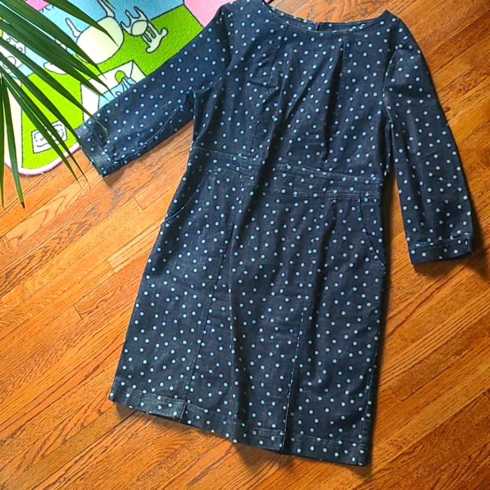 Boden Denim Midi Dress